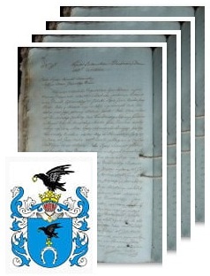 Przykładowe zdjęcie wywodu rodowitości szlacheckiej z 1807 roku, stron 4.jpg
