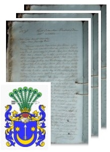 Przykładowe zdjęcie wywodu rodowitości szlacheckiej z 1816 roku, stron 3.jpg