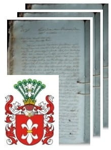 Przykładowe zdjęcie wywodu rodowitości szlacheckiej z 1805 roku, stron 3.jpg
