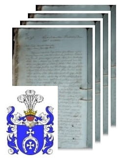 Przykładowe zdjęcie wywodu rodowitości szlacheckiej z 1804 roku, stron 4.jpg