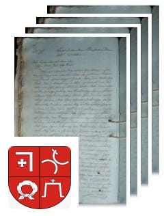 Przykładowe zdjęcie wywodu rodowitości szlacheckiej z 1806 roku, stron 4.jpg