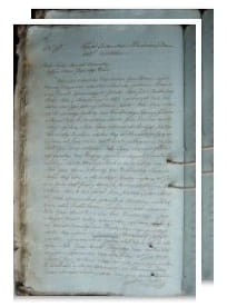 Przykładowe zdjęcie wywodu rodowitości szlacheckiej z 1806 roku, stron 2.jpg