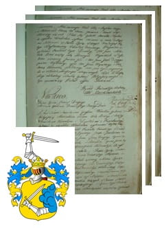 Przykładowe zdjęcie wywodu rodowitości szlacheckiej z 1802 roku, stron 3.jpg