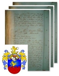 Przykładowe zdjęcie wywodu rodowitości szlacheckiej z 1802 roku, stron 3.jpg