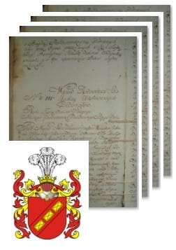 Przykładowe zdjęcie wywodu rodowitości szlacheckiej z 1802 roku, stron 4.jpg