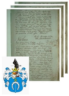 Przykładowe zdjęcie wywodu rodowitości szlacheckiej z 1802 roku, stron 3.jpg