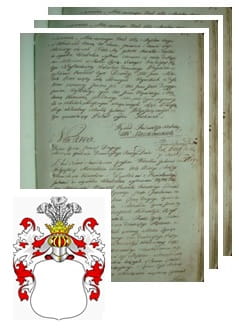 Przykładowe zdjęcie wywodu rodowitości szlacheckiej z 1801 roku, stron 3.jpg