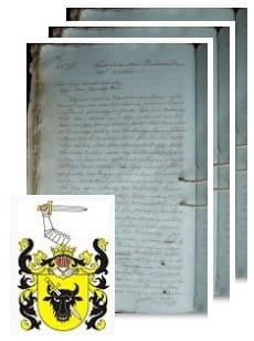 Przykładowe zdjęcie wywodu rodowitości szlacheckiej z 1816 roku, stron 3.jpg