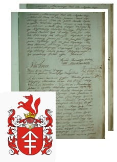 Przykładowe zdjęcie wywodu rodowitości szlacheckiej z 1802 roku, stron 2.jpg