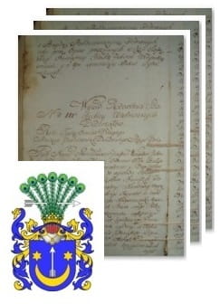 Przykładowe zdjęcie wywodu rodowitości szlacheckiej z 1802 roku, stron 3.jpg