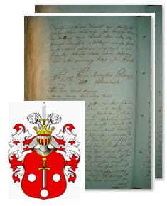 Przykładowe zdjęcie wywodu rodowitości szlacheckiej z 1802 roku, stron 2.jpg