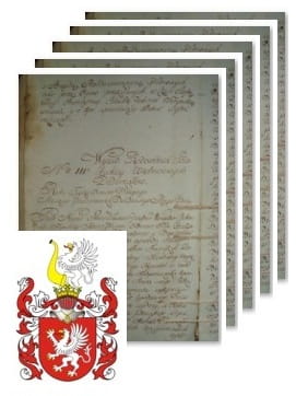 Przykładowe zdjęcie wywodu rodowitości szlacheckiej z 1802 roku, stron 5.jpg