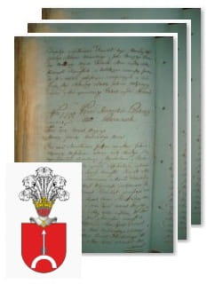 Przykładowe zdjęcie wywodu rodowitości szlacheckiej z 1802 roku, stron 3.jpg