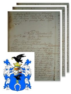 Przykładowe zdjęcie wywodu rodowitości szlacheckiej z 1802 roku, stron 3.jpg