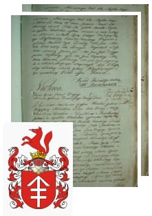 Przykładowe zdjęcie wywodu rodowitości szlacheckiej z 1802 roku, stron 2.jpg