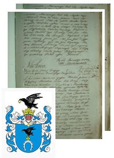 Przykładowe zdjęcie wywodu rodowitości szlacheckiej z 1802 roku, stron 2.jpg