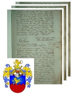 Przykładowe zdjęcie wywodu rodowitości szlacheckiej z 1802 roku, stron 3.jpg