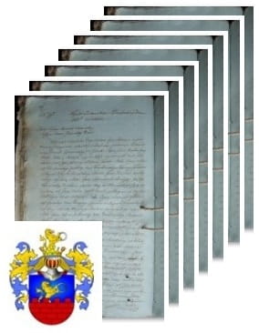 Przykładowe zdjęcie wywodu rodowitości szlacheckiej z 1806 roku, stron 7.jpg