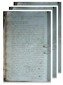Przykładowe zdjęcie wywodu rodowitości szlacheckiej z 1806 roku, stron 3.jpg