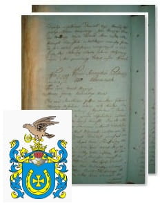 Przykładowe zdjęcie wywodu rodowitości szlacheckiej z 1802 roku, stron 2.jpg