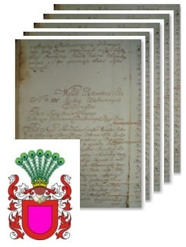 Przykładowe zdjęcie wywodu rodowitości szlacheckiej z 1802 roku, stron 5.jpg