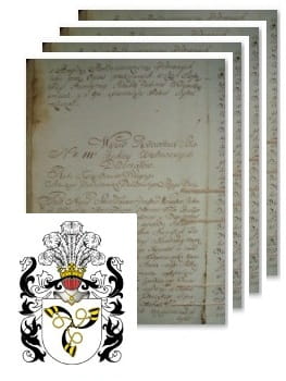 Przykładowe zdjęcie wywodu rodowitości szlacheckiej z 1802 roku, stron 4.jpg