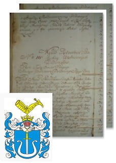 Przykładowe zdjęcie wywodu rodowitości szlacheckiej z 1802 roku, stron 2.jpg