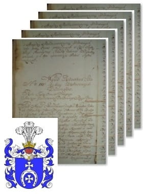 Przykładowe zdjęcie wywodu rodowitości szlacheckiej z 1802 roku, str. 5.jpg