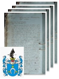 Przykładowe zdjęcie wywodu rodowitości szlacheckiej z 1805 roku, stron 4.jpg