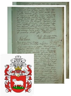 Przykładowe zdjęcie wywodu rodowitości szlacheckiej z 1802 roku, stron 2.jpg