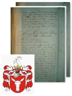 Przykładowe zdjęcie wywodu rodowitości szlacheckiej z 1802 roku, stron 2.jpg