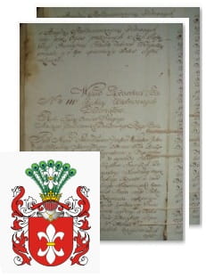 Przykładowe zdjęcie wywodu rodowitości szlacheckiej z 1802 roku, stron 2.jpg