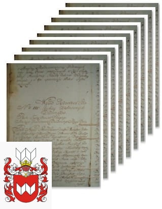 Przykładowe zdjęcie wywodu rodowitości szlacheckiej z 1802 roku, stron 32.jpg