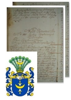 Przykładowe zdjęcie wywodu rodowitości szlacheckiej z 1802 roku, stron 2.jpg