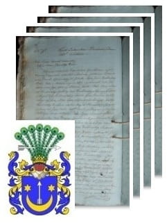 Przykładowe zdjęcie wywodu rodowitości szlacheckiej z 1816 roku, stron 4.jpg