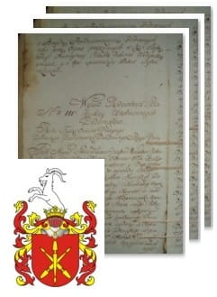 Przykładowe zdjęcie wywodu rodowitości szlacheckiej z 1802 roku, stron 3.jpg