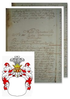 Przykładowe zdjęcie wywodu rodowitości szlacheckiej z 1801 roku, stron 2.jpg