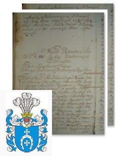 Przykładowe zdjęcie wywodu rodowitości szlacheckiej z 1802 roku, stron 2.jpg