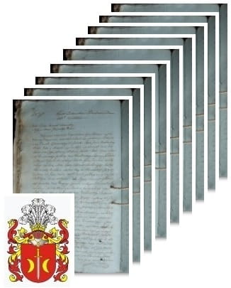 Przykładowe zdjęcie wywodu rodowitości szlacheckiej z 1811 roku, stron 11.jpg