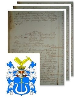 Przykładowe zdjęcie wywodu rodowitości szlacheckiej z 1802 roku, stron 3.jpg