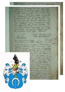 Przykładowe zdjęcie wywodu rodowitości szlacheckiej z 1802 roku, stron 2.jpg