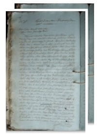 Przykładowe zdjęcie wywodu rodowitości szlacheckiej z 1810 roku, stron 2.jpg