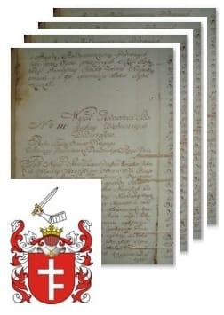 Przykładowe zdjęcie wywodu rodowitości szlacheckiej z 1802 roku, stron 4.jpg