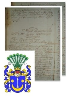 Przykładowe zdjęcie wywodu rodowitości szlacheckiej z 1802 roku, stron 2.jpg