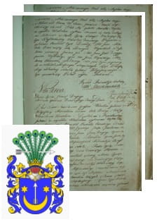 Przykładowe zdjęcie wywodu rodowitości szlacheckiej z 1802 roku, stron 2.jpg