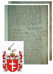 Przykładowe zdjęcie wywodu rodowitości szlacheckiej z 1802 roku, stron 2.jpg