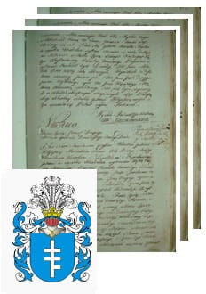 Przykładowe zdjęcie wywodu rodowitości szlacheckiej z 1802 roku, stron 3.jpg