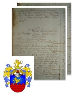 Przykładowe zdjęcie wywodu rodowitości szlacheckiej z 1802 roku, stron 2.jpg