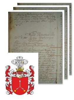 Przykładowe zdjęcie wywodu rodowitości szlacheckiej z 1802 roku, stron 3.jpg