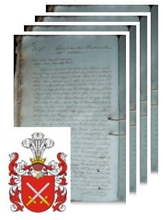 Przykładowe zdjęcie wywodu rodowitości szlacheckiej z 1816 roku, stron 4.jpg